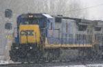 CSX C40-8 7627